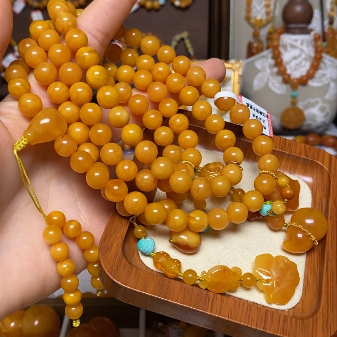 【闪购商品】手链蜜蜡未镶嵌手串