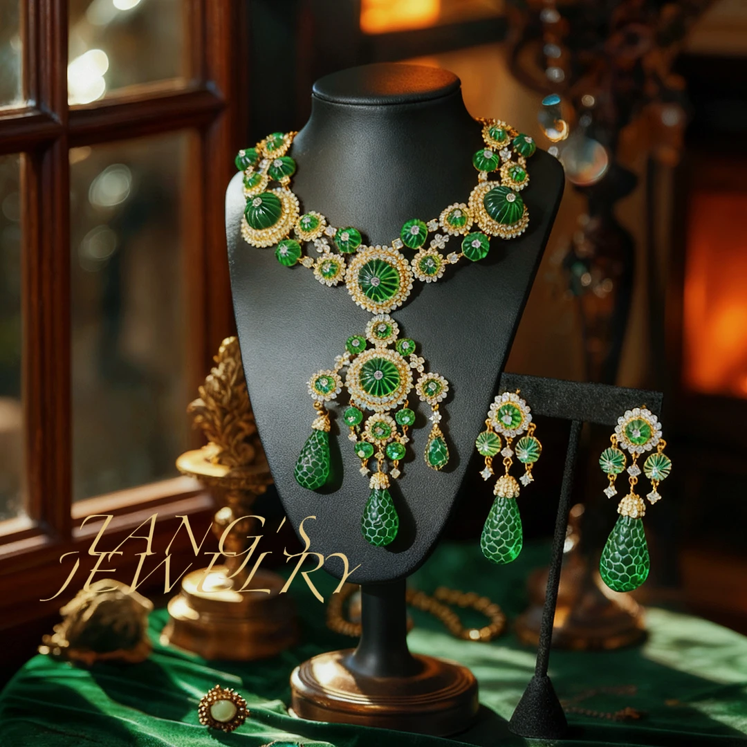 梵雅家萨丽麦王妃 ｜ 珍藏 项链 绿祖南瓜