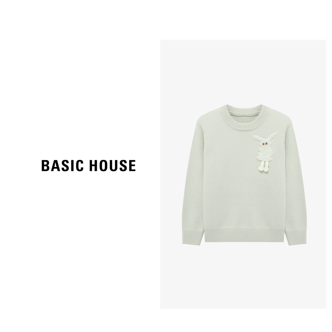 【芋总专属】Basic House/百家好保暖舒适透气女士毛衣B06245C3182