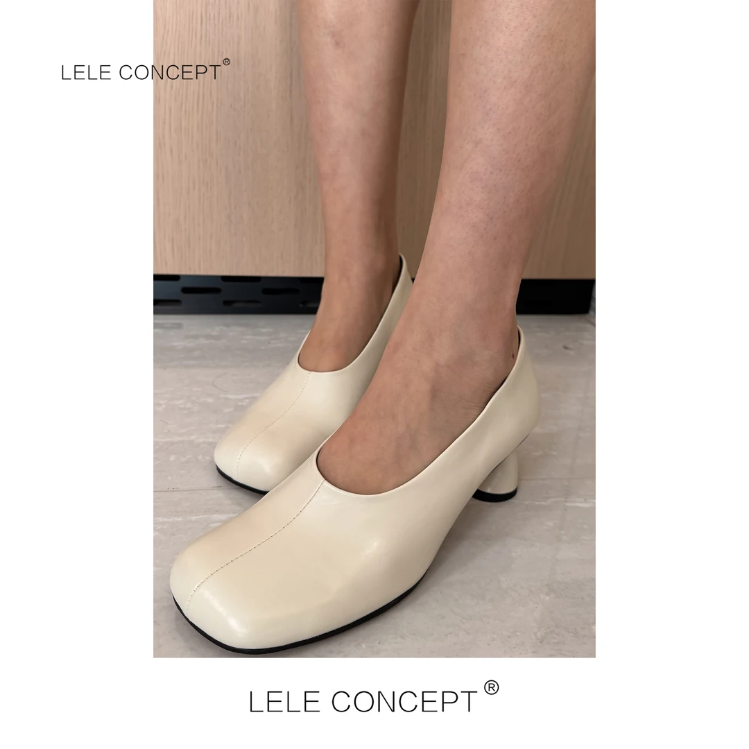 LELE CONCEPT丨「丽」新款时髦设计款瓢鞋X0248