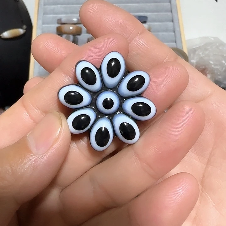 阿***骷玛瑙/玉髓吊坠(不含链)未镶嵌