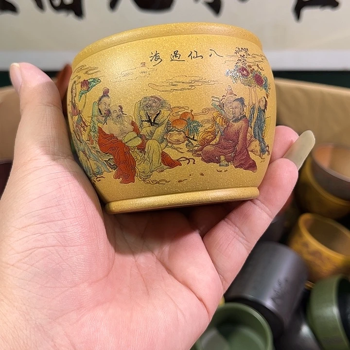 茶杯紫砂全手工紫砂主人杯