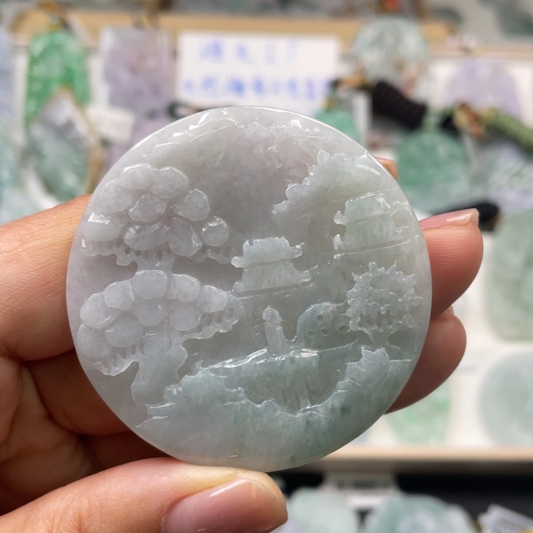 翡翠吊坠(不含链)未镶嵌