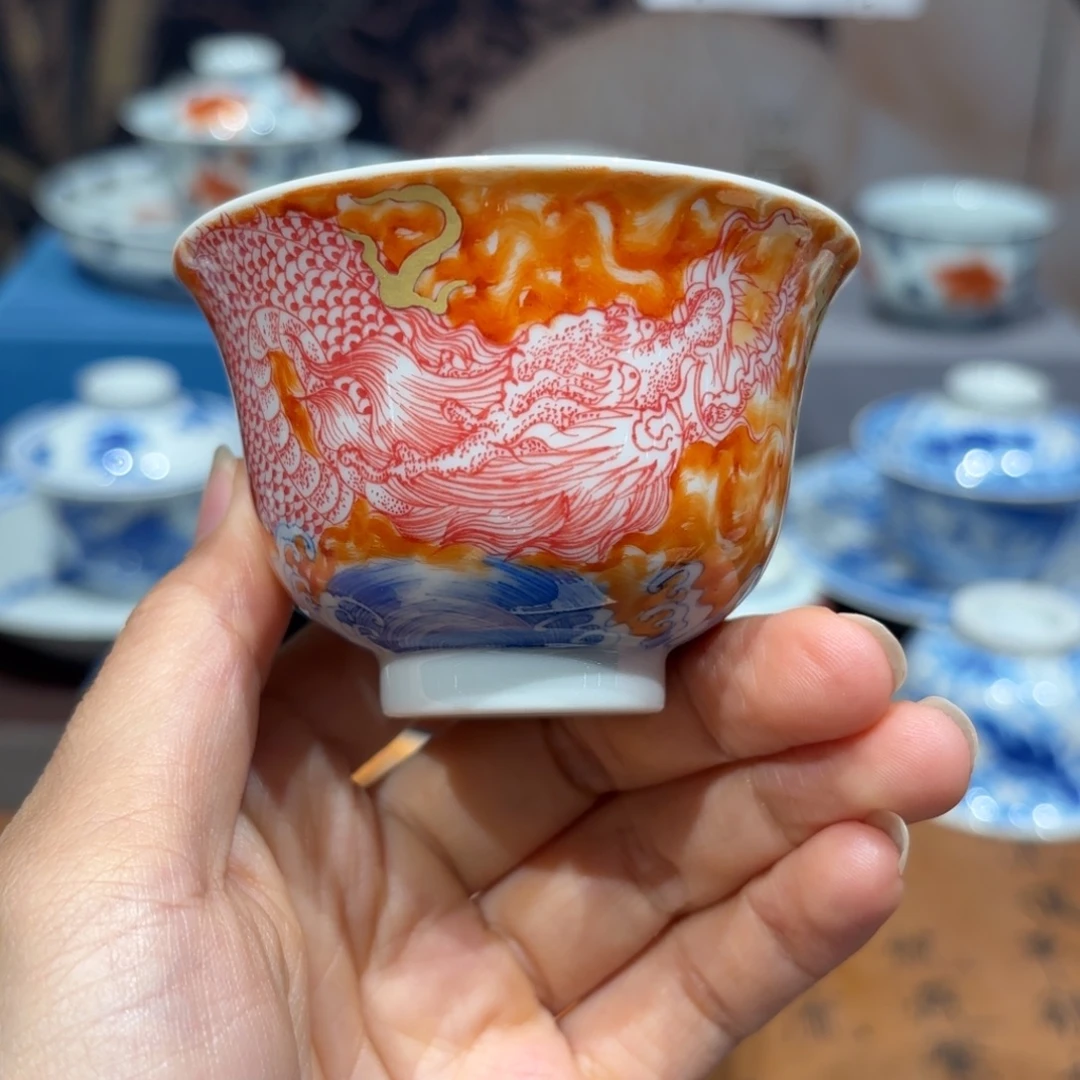 手工手绘陶瓷茶具