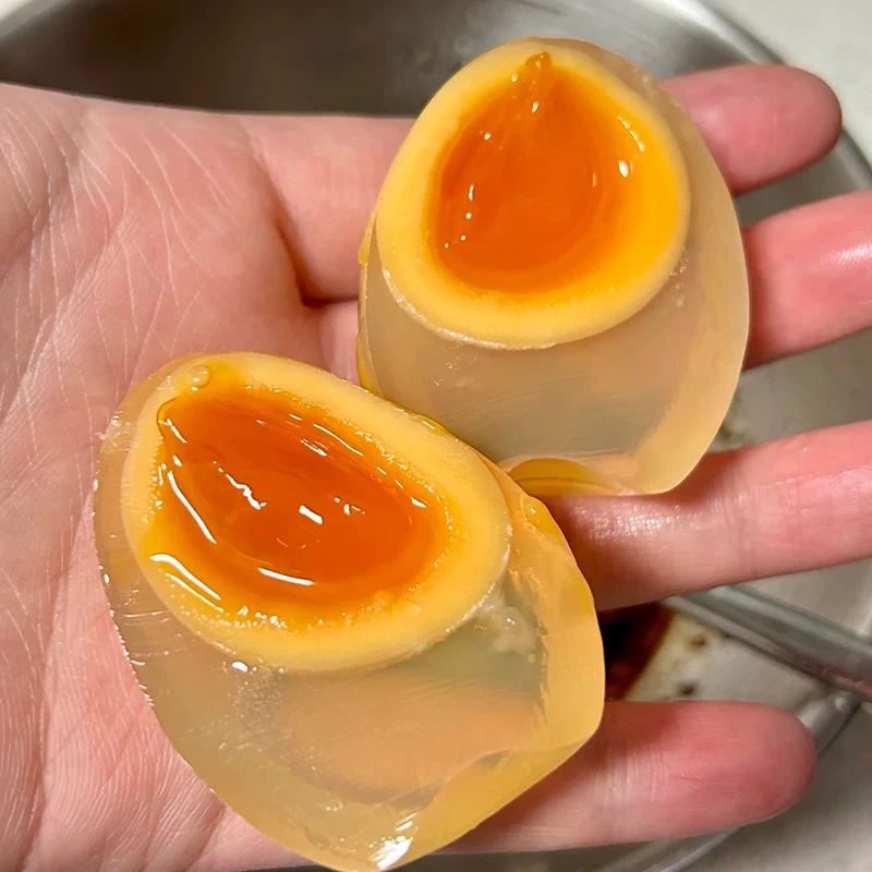 【凉拌即食】手工溏心皮蛋变蛋家里常备河南特产生鲜土货无铅即食