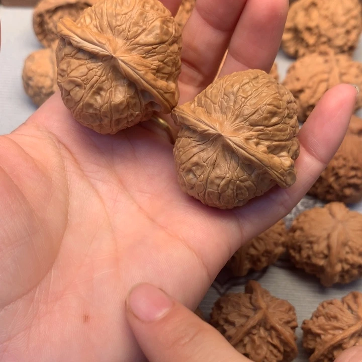 文玩核桃把件全品南瓜墩42