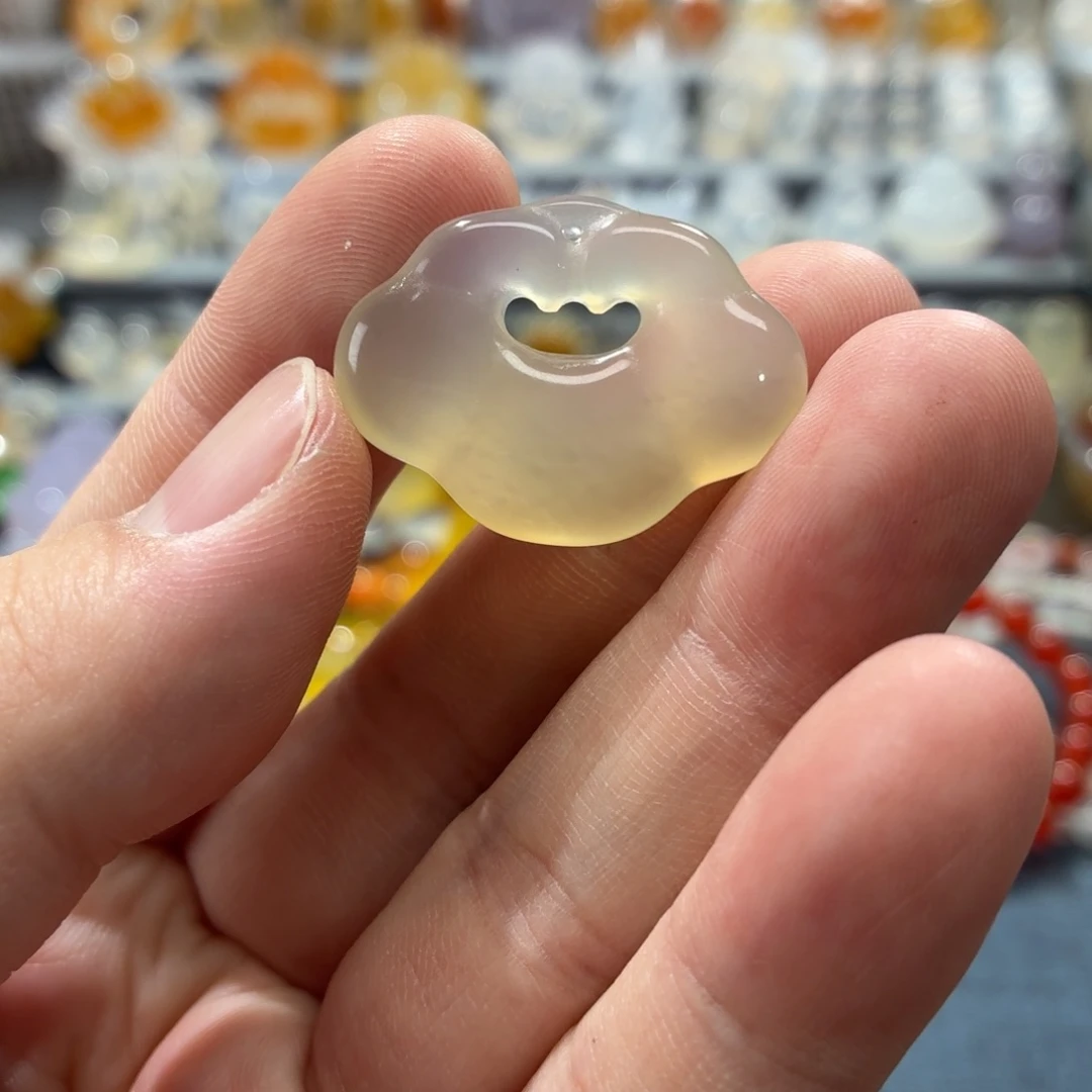 玛瑙/玉髓未镶嵌吊坠(不含链)