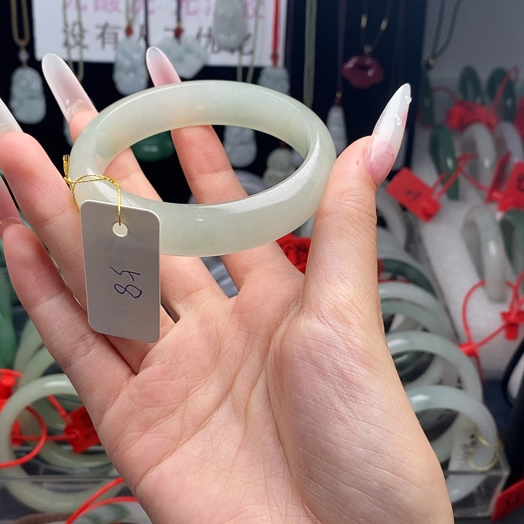 冰***聊东陵石未镶嵌手镯
