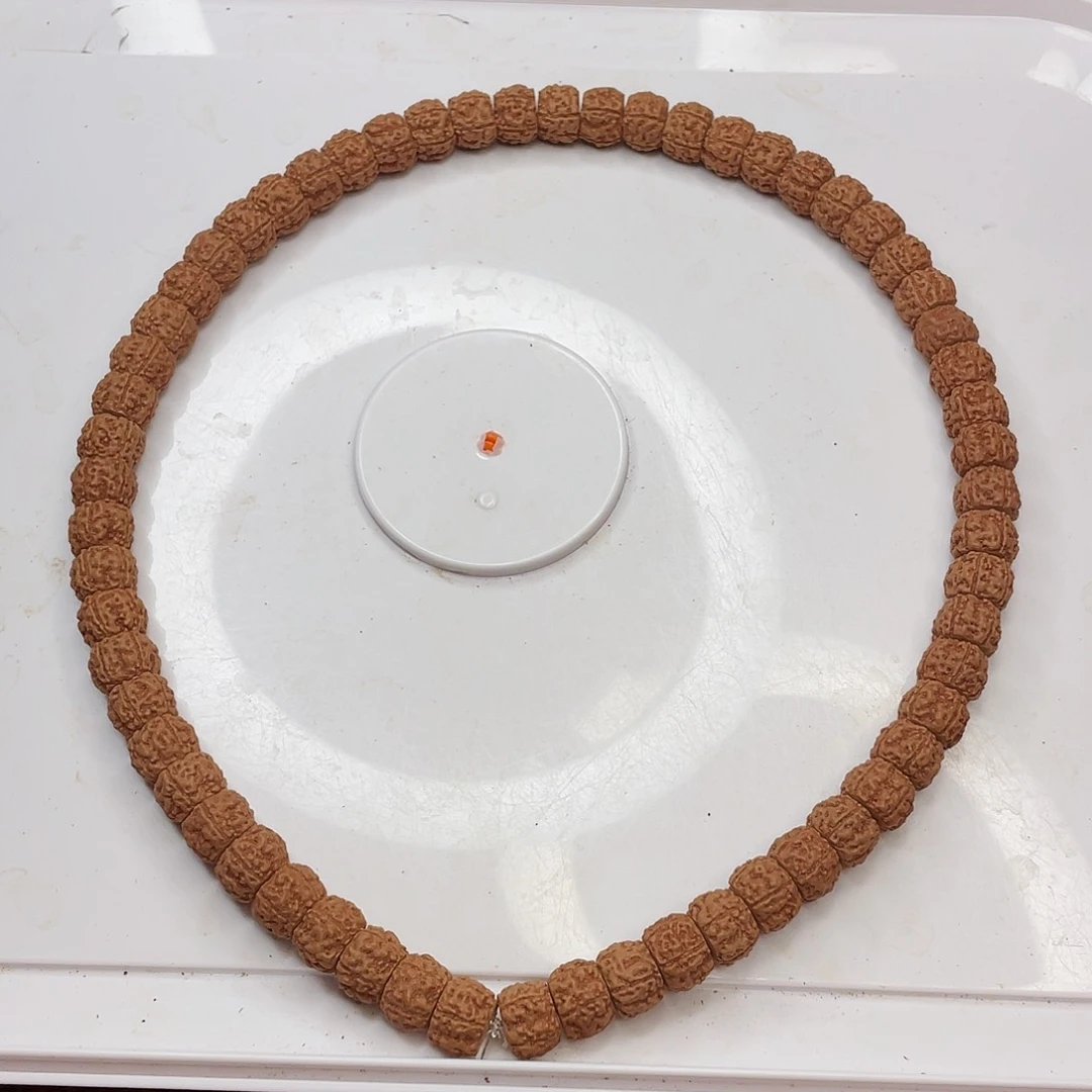 金刚菩提手串小*庞藏切一代盘龙，纯天然原皮，下水无色差