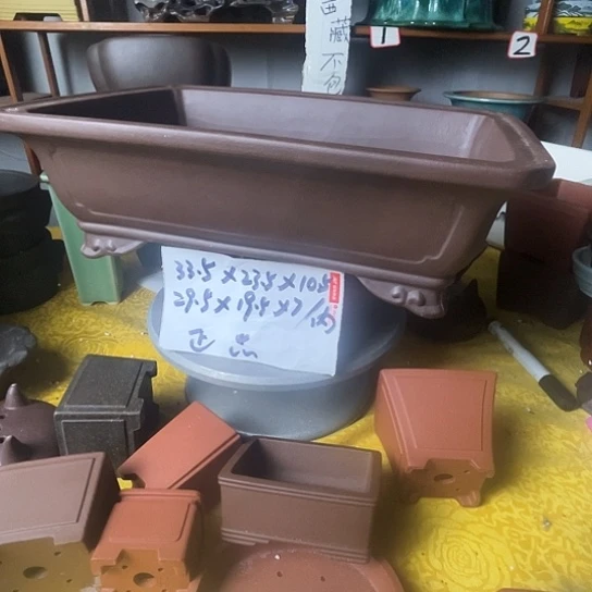 宜兴紫砂花盆马槽