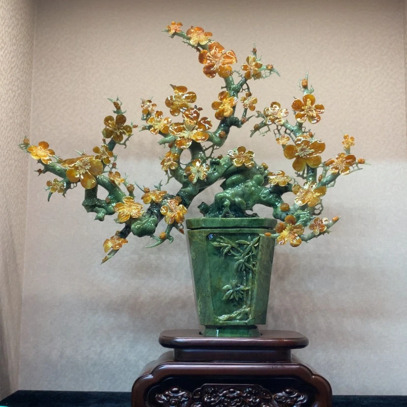 【闪购商品】未镶嵌蛇纹石玉摆件覆膜