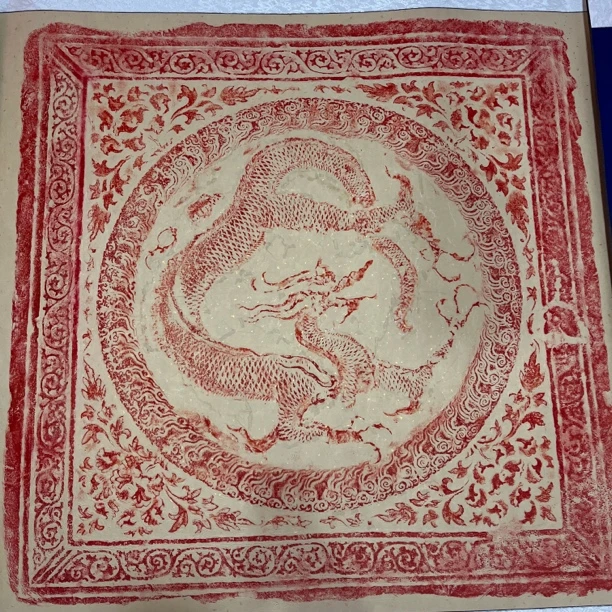 【拓石记】非遗纯手工拓片 上马石盘龙拓印 茶社办公书房客厅 92/92