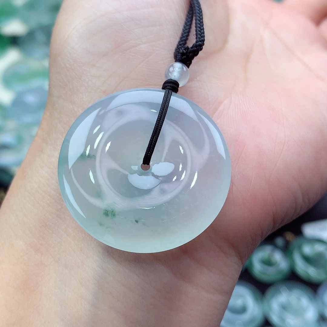 颈饰未镶嵌翡翠编号43-尺寸31/6