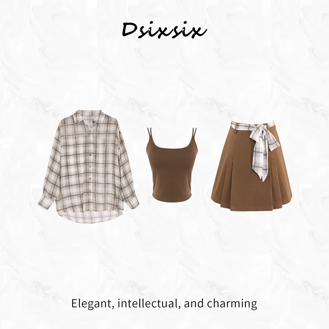 Yeah Me/也觅【回忆废墟】夏季新款千金清冷感贵系衣服百搭半身裙女