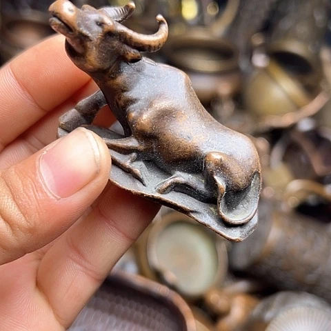 铜制文玩把玩物件