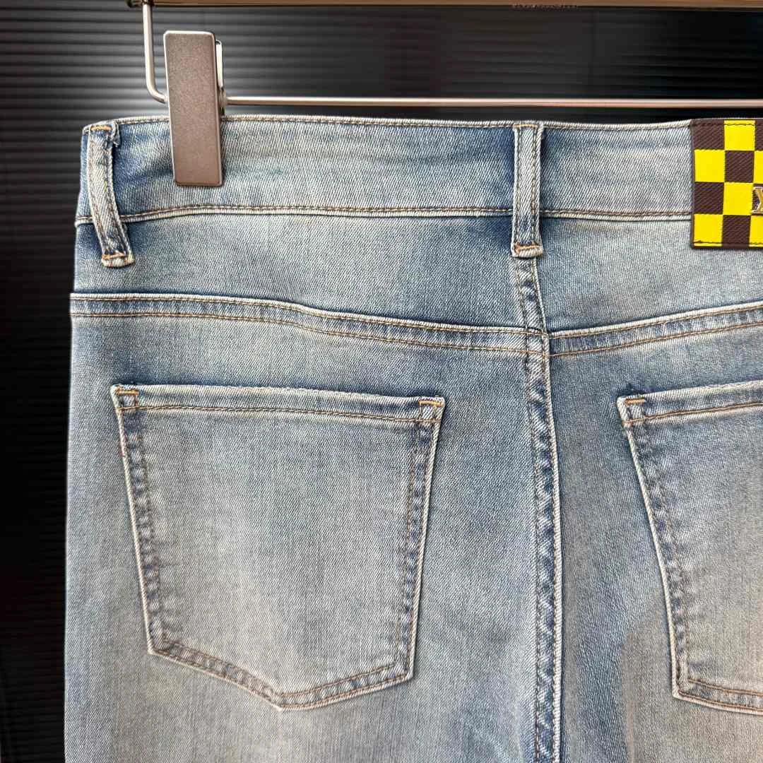 12-夏季新款修身小直筒牛仔裤-6370