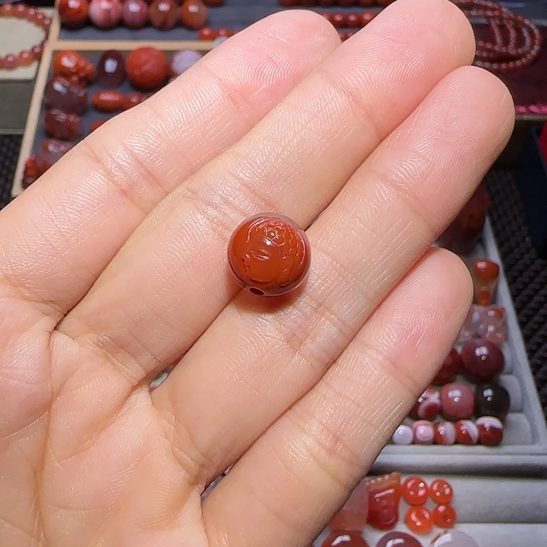 未镶嵌南红玛瑙珠宝奇石张*生