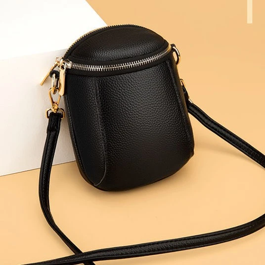 【头层牛皮】真皮女包单肩斜挎包20152手机包