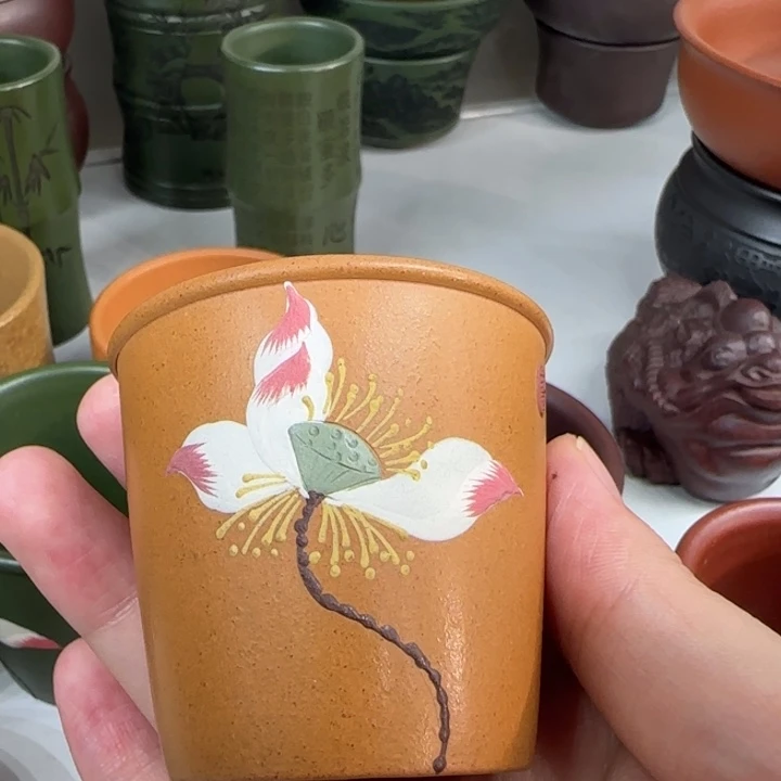 茶杯紫砂全手工紫砂