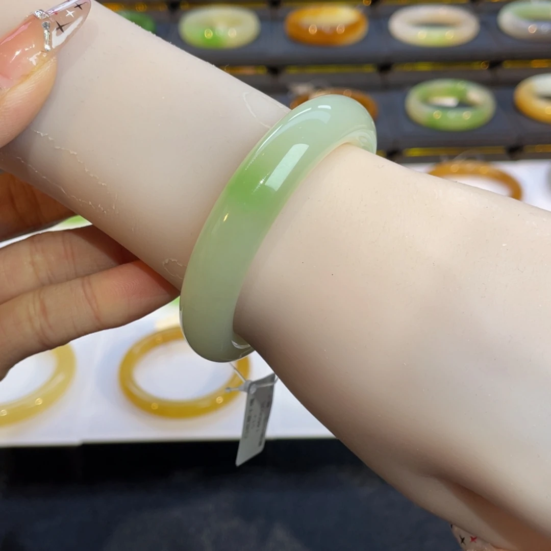 和田玉手镯未镶嵌51➕