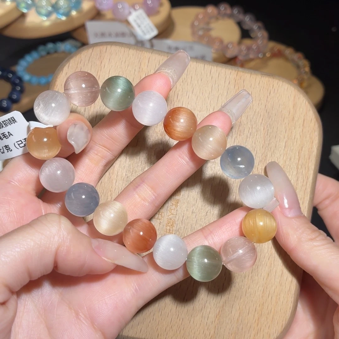 水晶未镶嵌手链116号多样性发一N12+