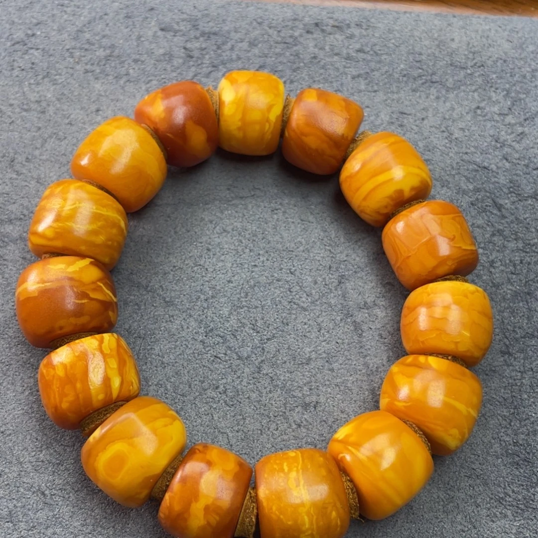 蜜蜡未镶嵌吊坠(不含链)