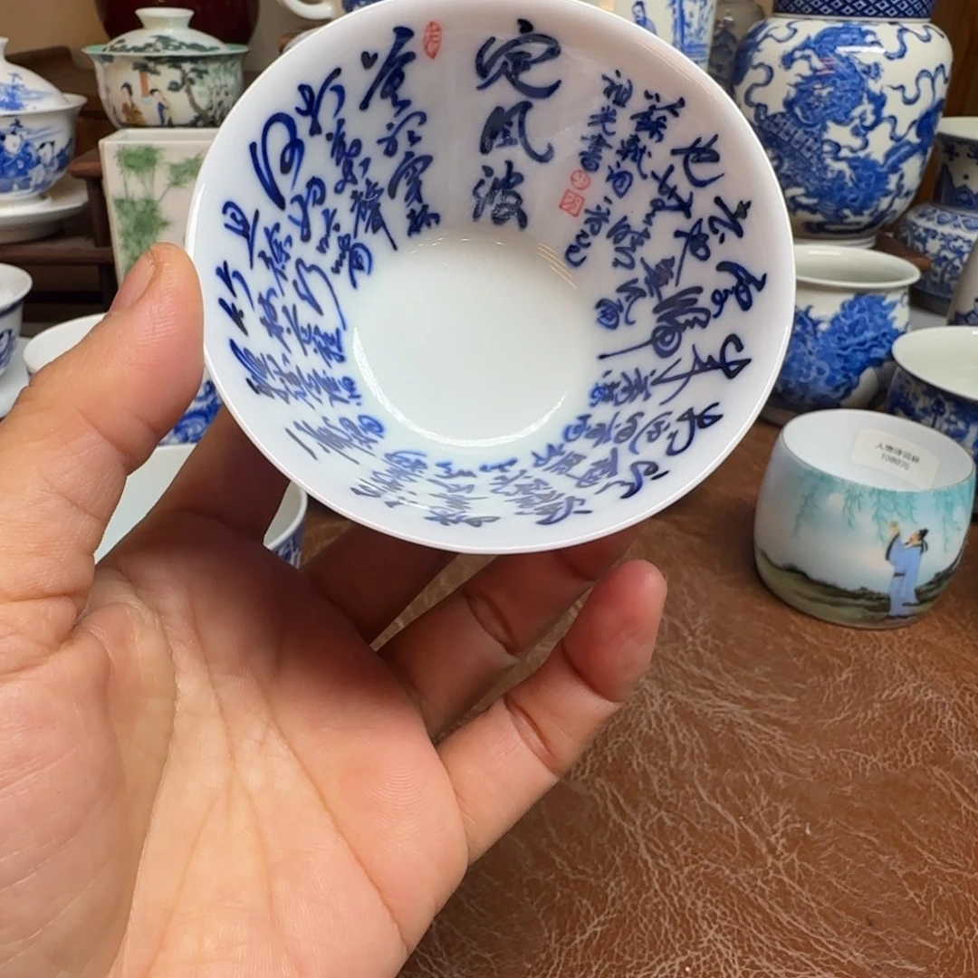 陶摆件今天晚上的月亮很圆