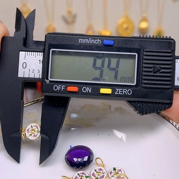 紫晶颈饰银S925镶嵌紫晶925镶嵌192