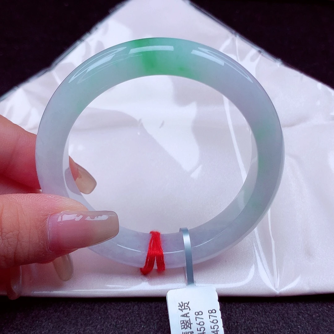 翡翠未镶嵌手镯天然翡翠A货玉手镯