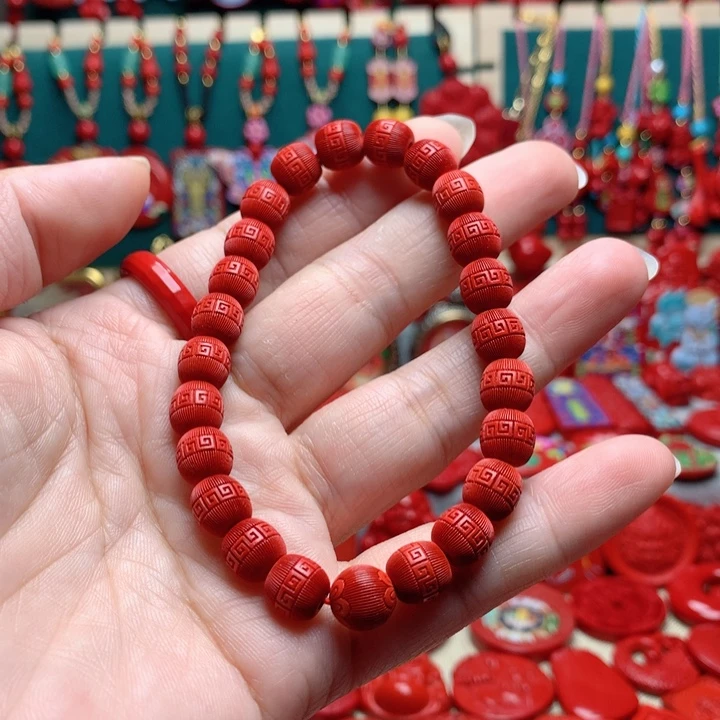 含辰砂工艺品手串