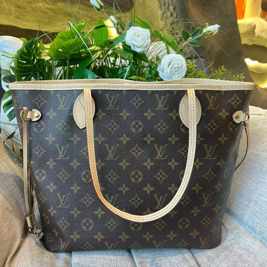 99新 LouisVuitton/路易威登 【正品保证】 修复品NF 中号 80166