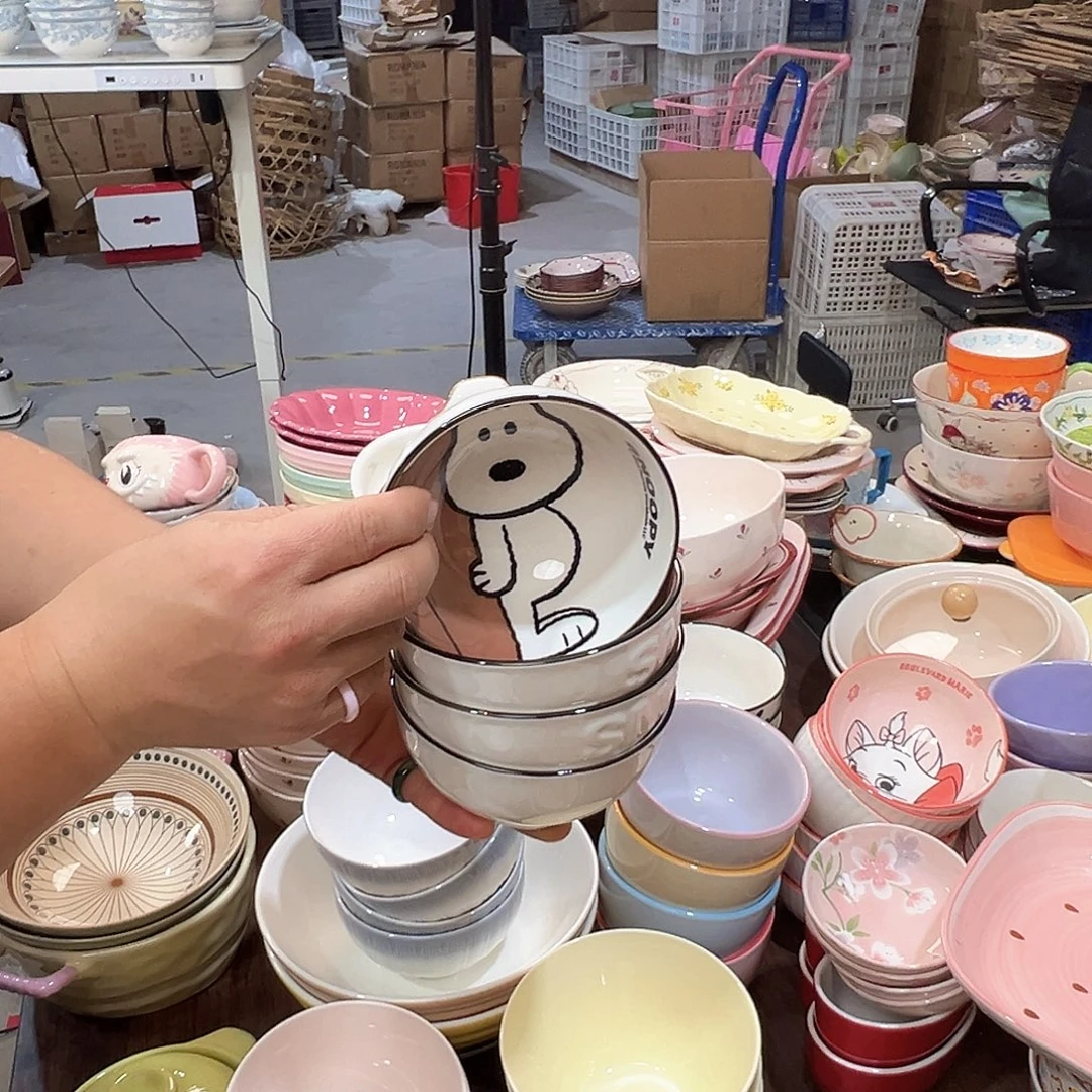 潮州陶瓷餐具微瑕