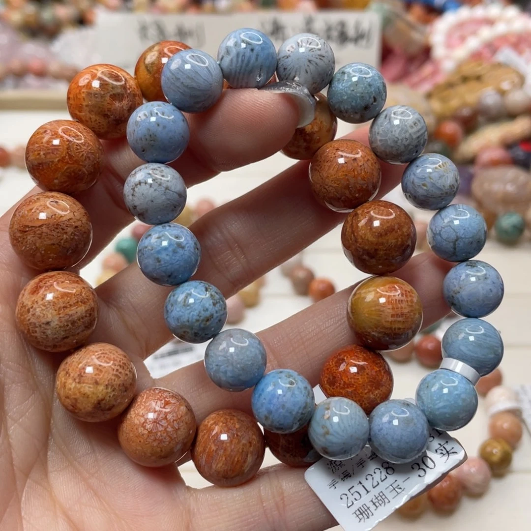 未镶嵌手链硅化玉乌****呀006