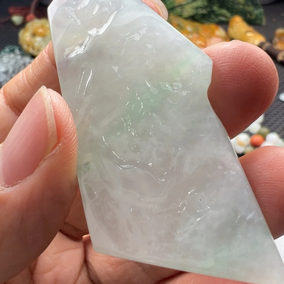 翡翠裸石缅甸翡翠