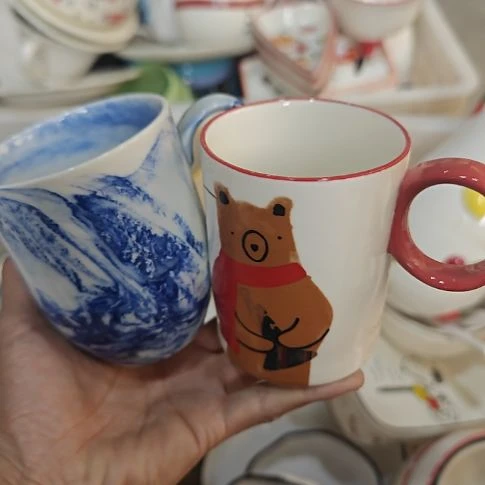 瓷陶瓷杯碗盘微瑕介意慎拍