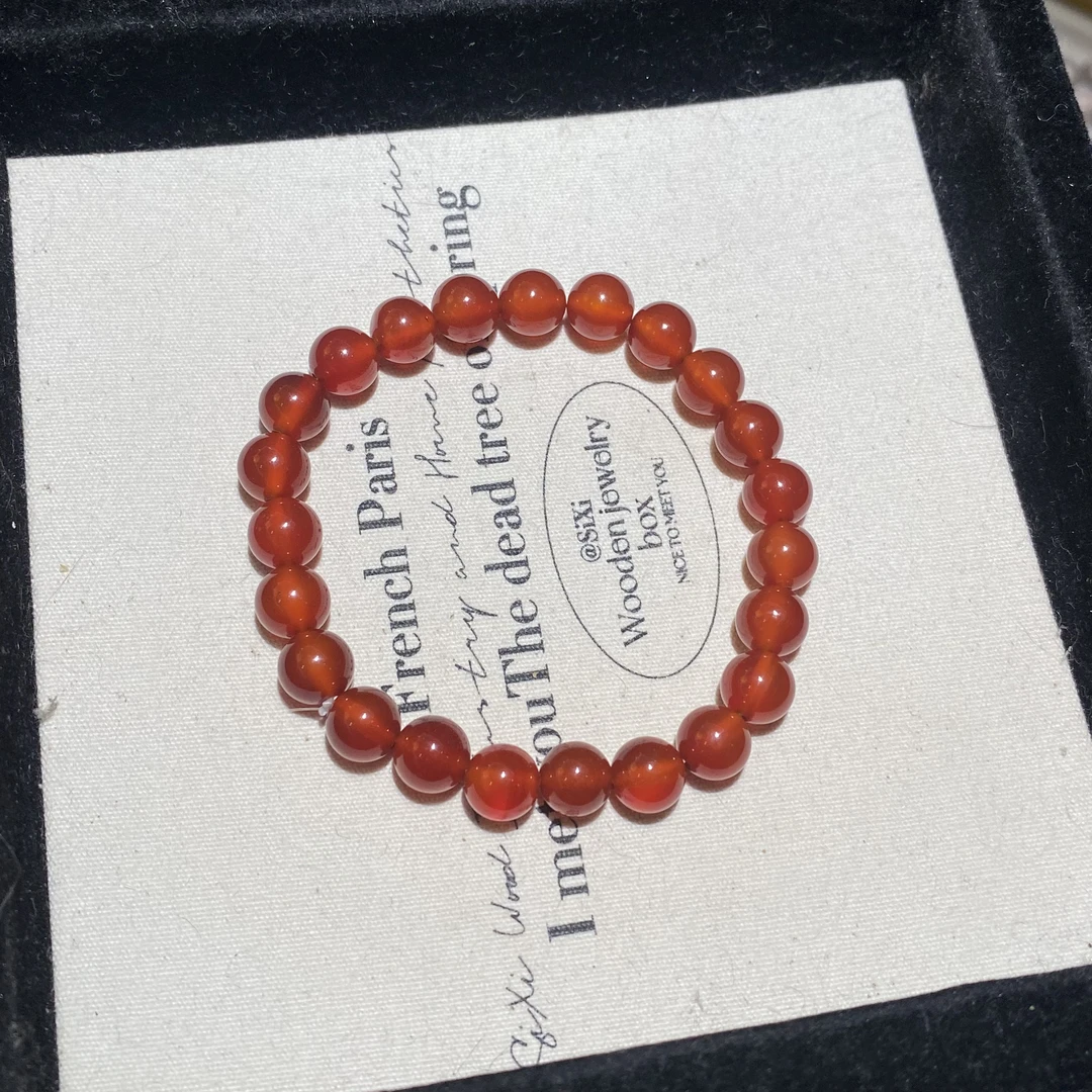 红玛瑙手串（高温优化）