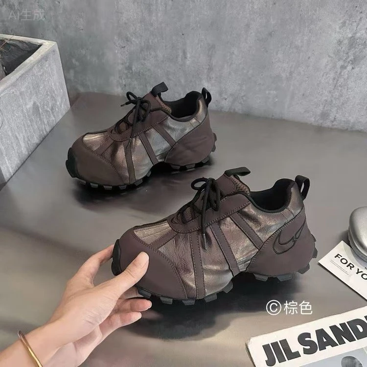 老爹鞋女2025秋季新款韩版百搭休闲鞋厚底时尚网红休闲运动鞋