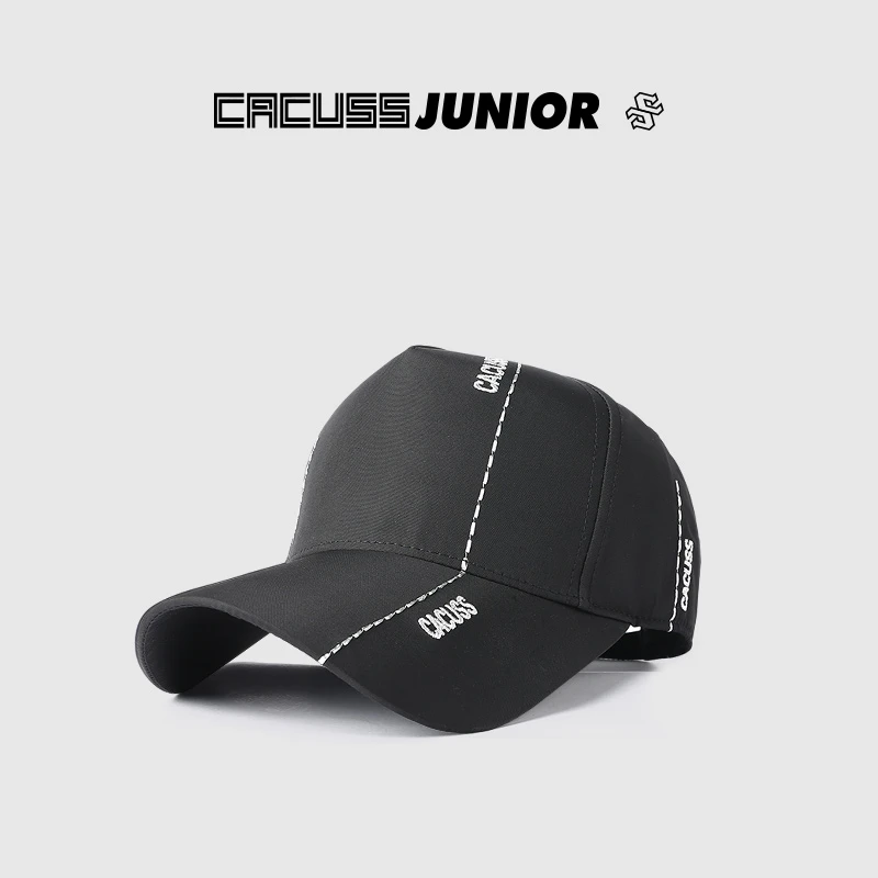 【Cacuss】四季帽子男款棒球帽户外休闲鸭舌帽加大头围高顶帽女士