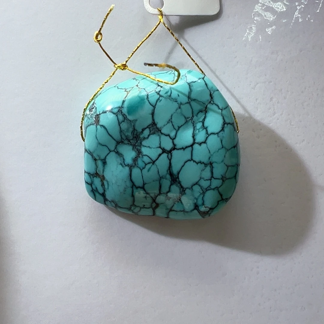 绿松石未镶嵌挂件