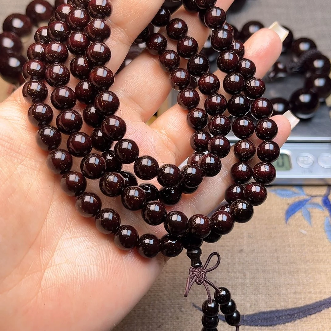 檀香紫檀（小叶紫檀）0.8 108颗多星