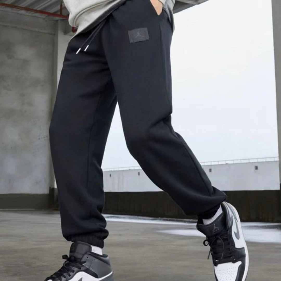 【马年新款】男子舒适百搭时尚休闲薄绒长裤FV7252010