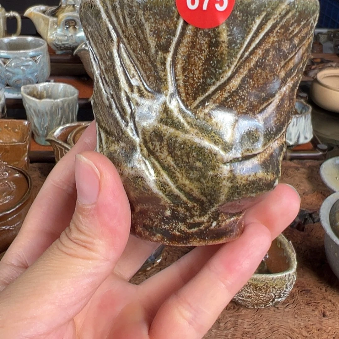 杯675柴烧主人杯微瑕