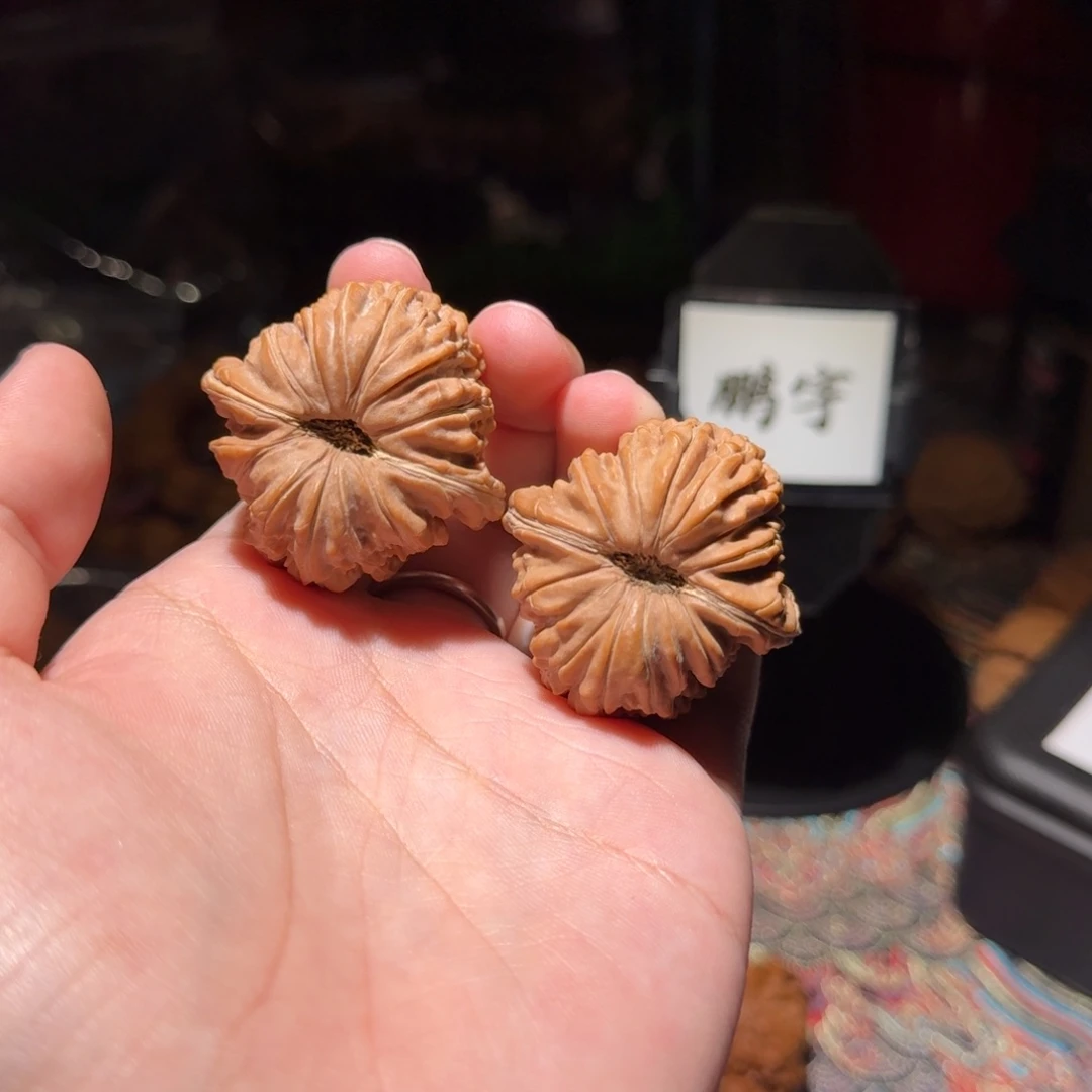 把件核桃1483号40拱桥楼文玩核桃