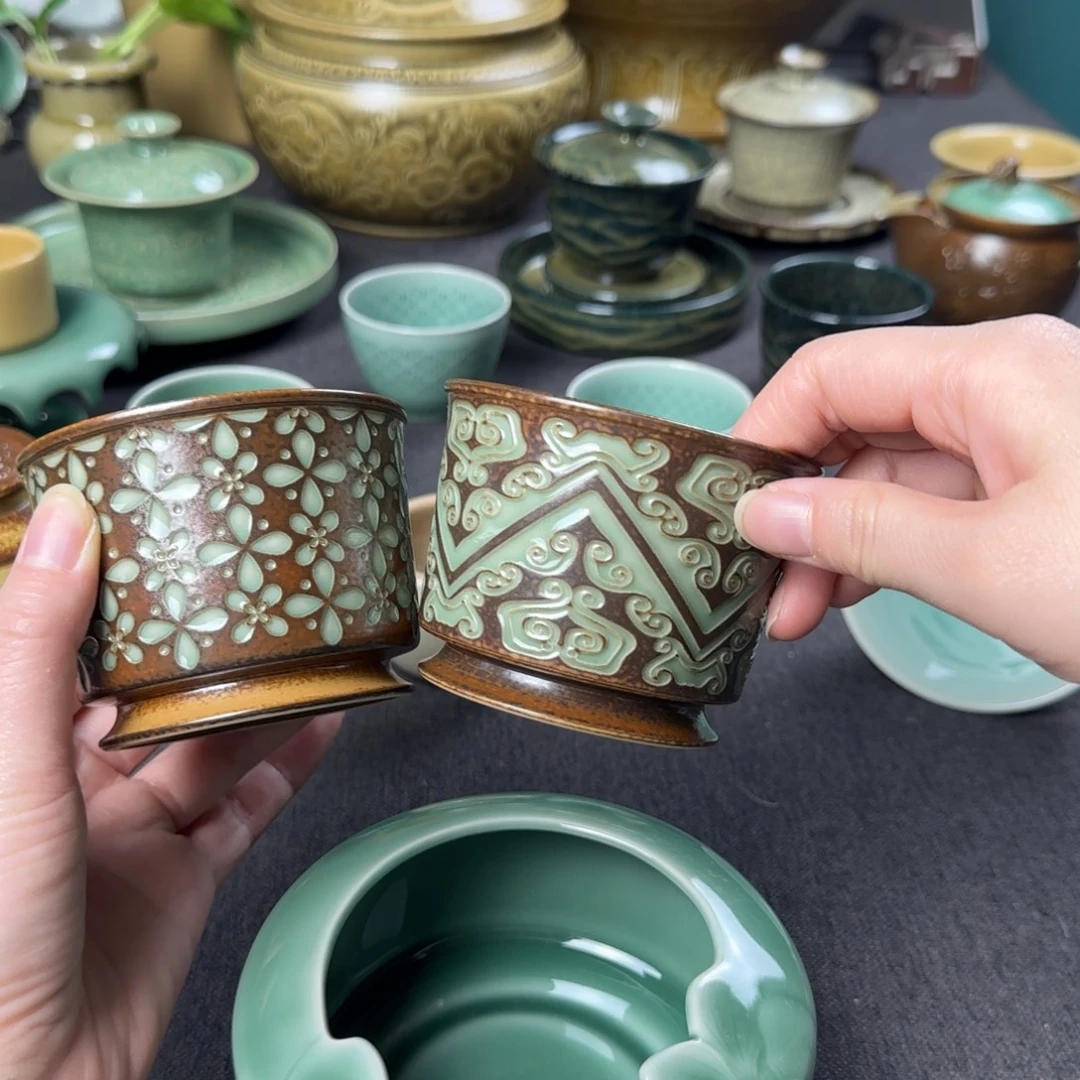 小***麦小叶玩泥巴手工茶器