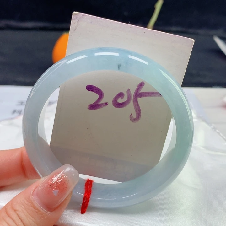 翡翠手镯未镶嵌缅甸天然a货翡翠56