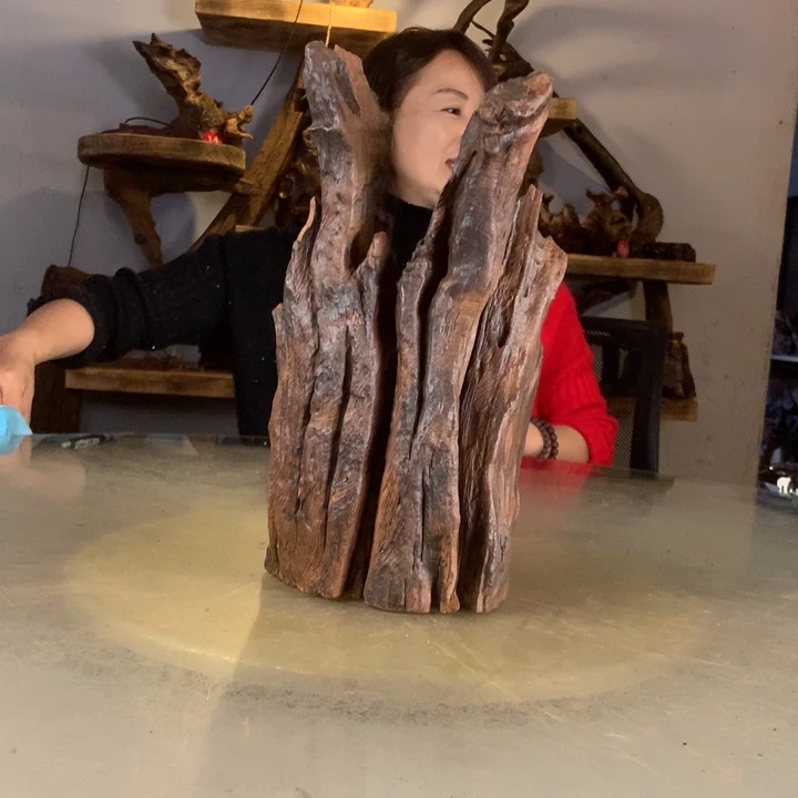 跳***说天然的云南紫柚木会黄水