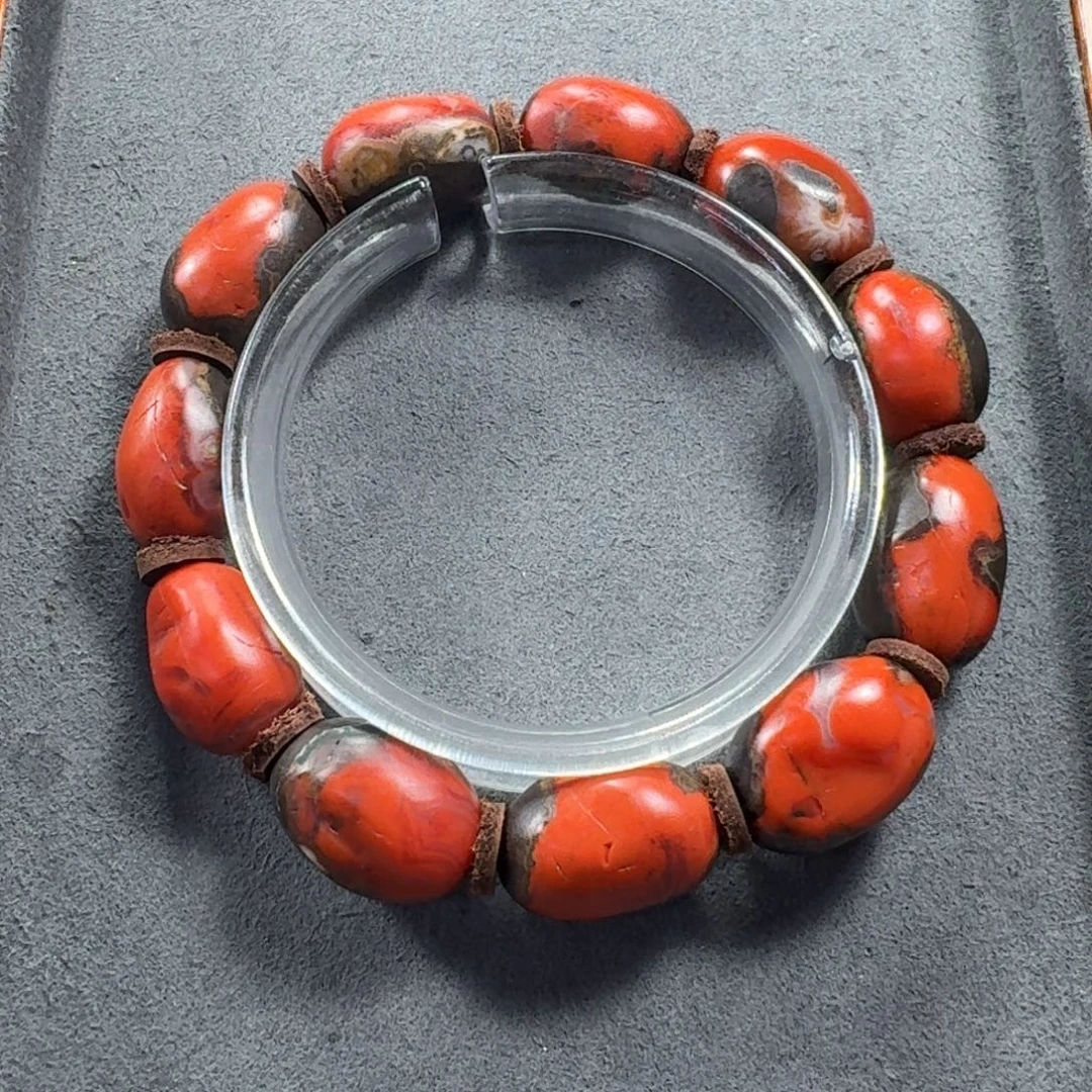 南红玛瑙未镶嵌手串