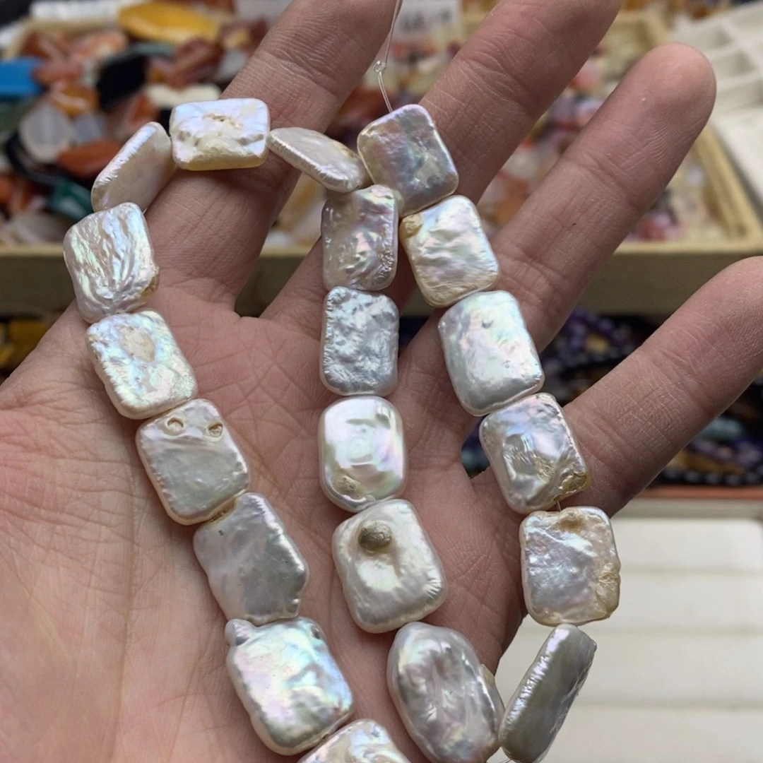 玛瑙/玉髓未镶嵌珠宝半成品打包19个巴洛克珍珠牌B60