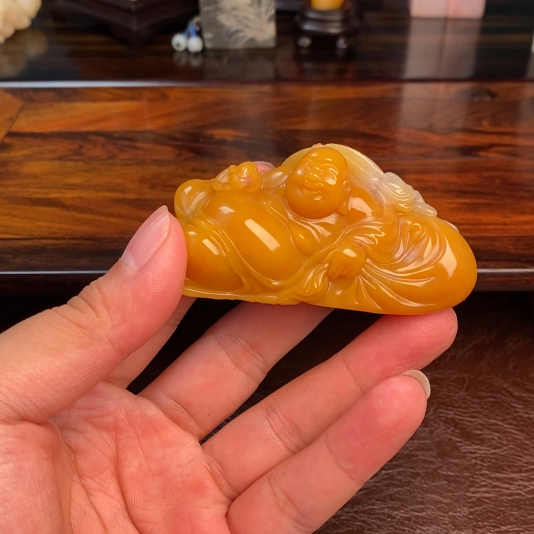 一***呀寿山石收藏作品石
