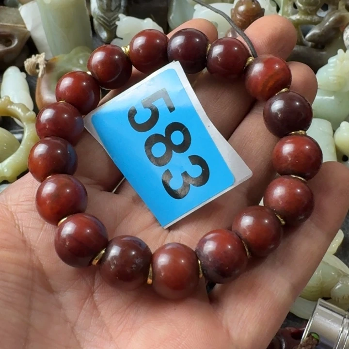 玛瑙/玉髓颈饰合金